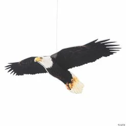 Wholesale ✔️ 25" 3D Eagle Hanging Decorations - 6 Pc. 🔔