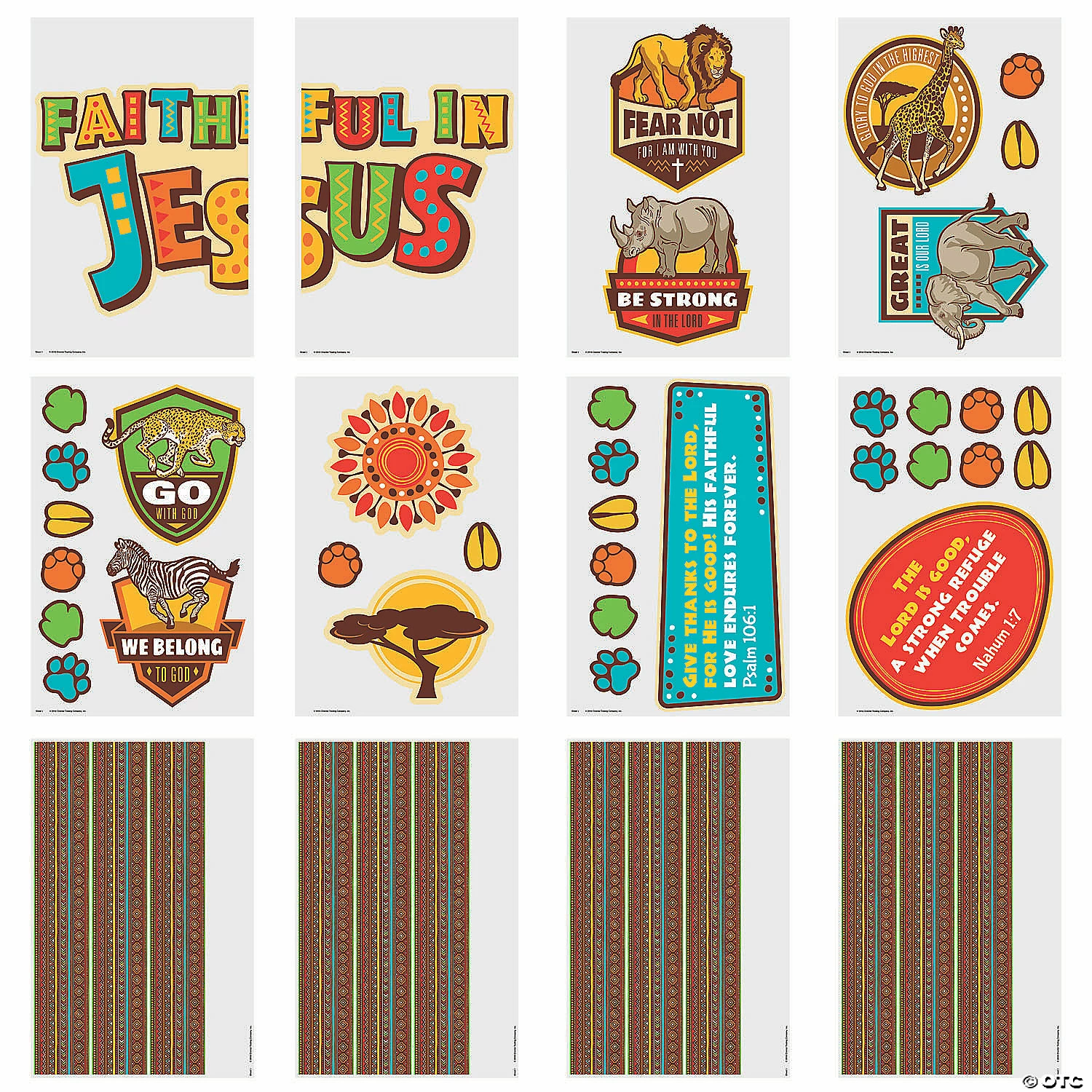 Wholesale ⌛ African Safari VBS Bulletin Board Set ✨ 4 Wholesale ⌛ African Safari VBS Bulletin Board Set ✨ - Image 2