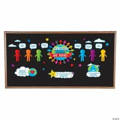 Cheap 🎁 Be Kind Religious Bulletin Board Set - 43 Pc. ✨