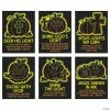 Outlet ⌛ Christian Neon Pumpkin Poster Set - 6 Pc. 🌟 -School Supplies Store christian neon pumpkin poster set 6 pc 13950024