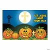 Best Pirce 🥰 Christian Pumpkin Backdrop Banner Halloween Decoration - 3 Pc. 🧨