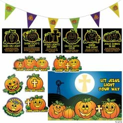 Promo ๐ Christian Pumpkin Classroom Decorating Kit - 25 Pc. ๐
