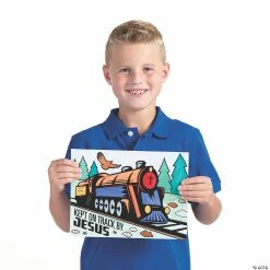 Deals ⭐ Color Your Own Railroad VBS Fuzzy Posters - 24 Pc. ⭐ -School Supplies Store color your own railroad vbs fuzzy posters 24 pc 13943349 a02
