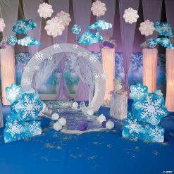 Buy 😉 Design-A-Room Snowflake Print Backdrop - 2 Pc. ⭐ -School Supplies Store design a room snowflake print backdrop 2 pc 13716331 a02