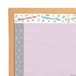 Best Pirce ❤️ Double-Sided Religious Messaging Bulletin Board Borders - 12 Pc. 🧨