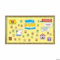 Outlet 🧨 Faith Emoji Bulletin Board Set 🤩