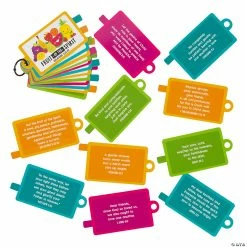 Hot Sale 😍  Fruit of the Spirit Bible Verse Cards on a Ring - 12 Pc. ⭐