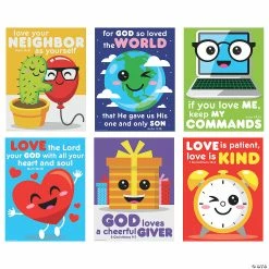 Best Pirce ⭐ God’s Love Poster Set - 6 Pc. ✔️