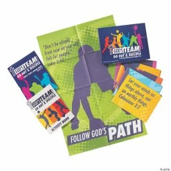 Discount ✔️  God’s Team VBS Starter Kit with Curriculum - 8 Pc. 👍