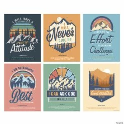 Outlet ⭐ Growth Mindset Posters - 6 Pc. ✨