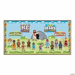 Flash Sale 🎉 He Lives Bulletin Board Set - 68 Pc. 🤩