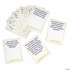 Budget ⌛ How Well Do You Know Your Bible? Cards - 37 Pc. ⭐ -School Supplies Store how well do you know your bible cards 37 pc 14097176 a02