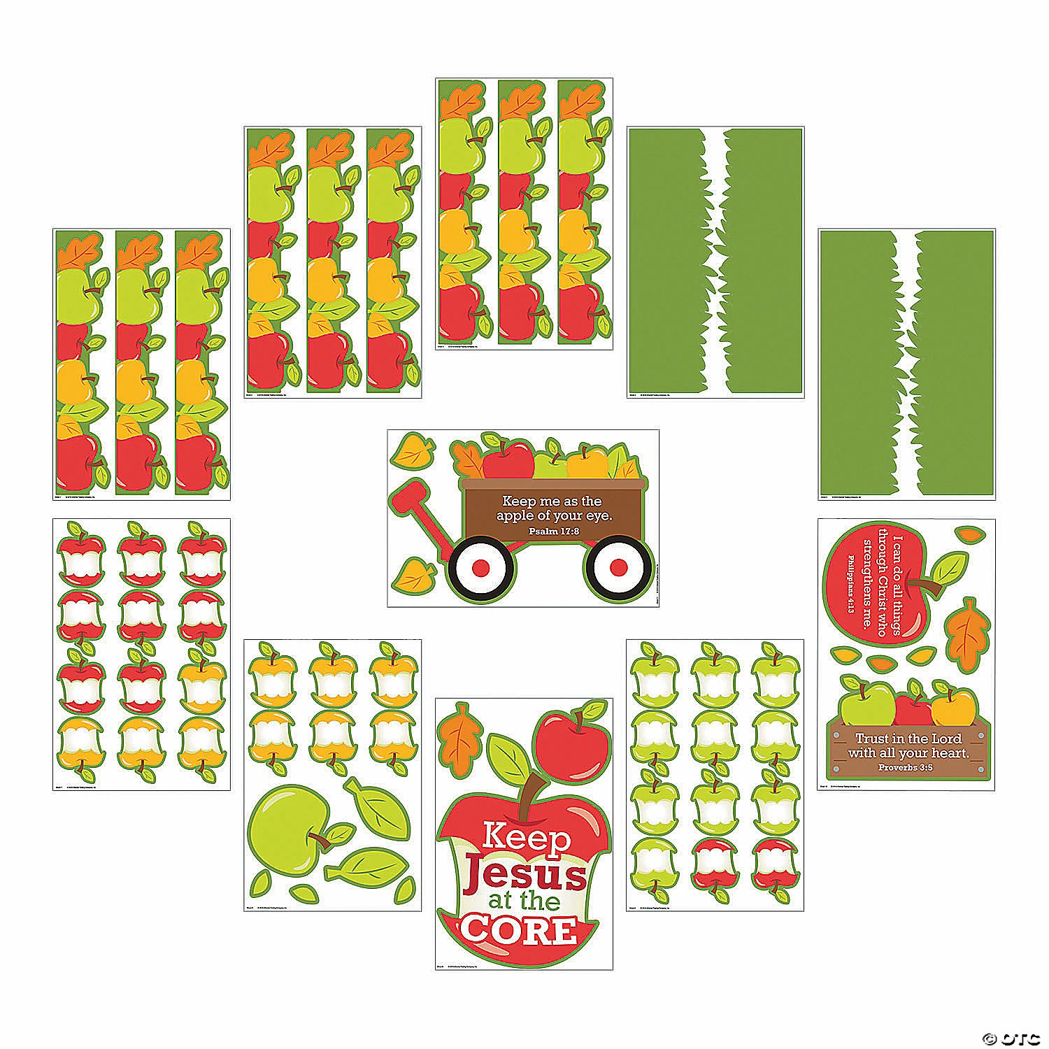 New 🤩 Jesus is the Core Bulletin Board Set - 11 Pc. 😍 4 New 🤩 Jesus is the Core Bulletin Board Set - 11 Pc. 😍 - Image 2