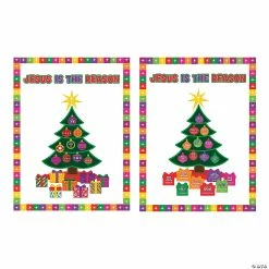 New ⌛ Jesus is the Reason Bulletin Board Set ⭐