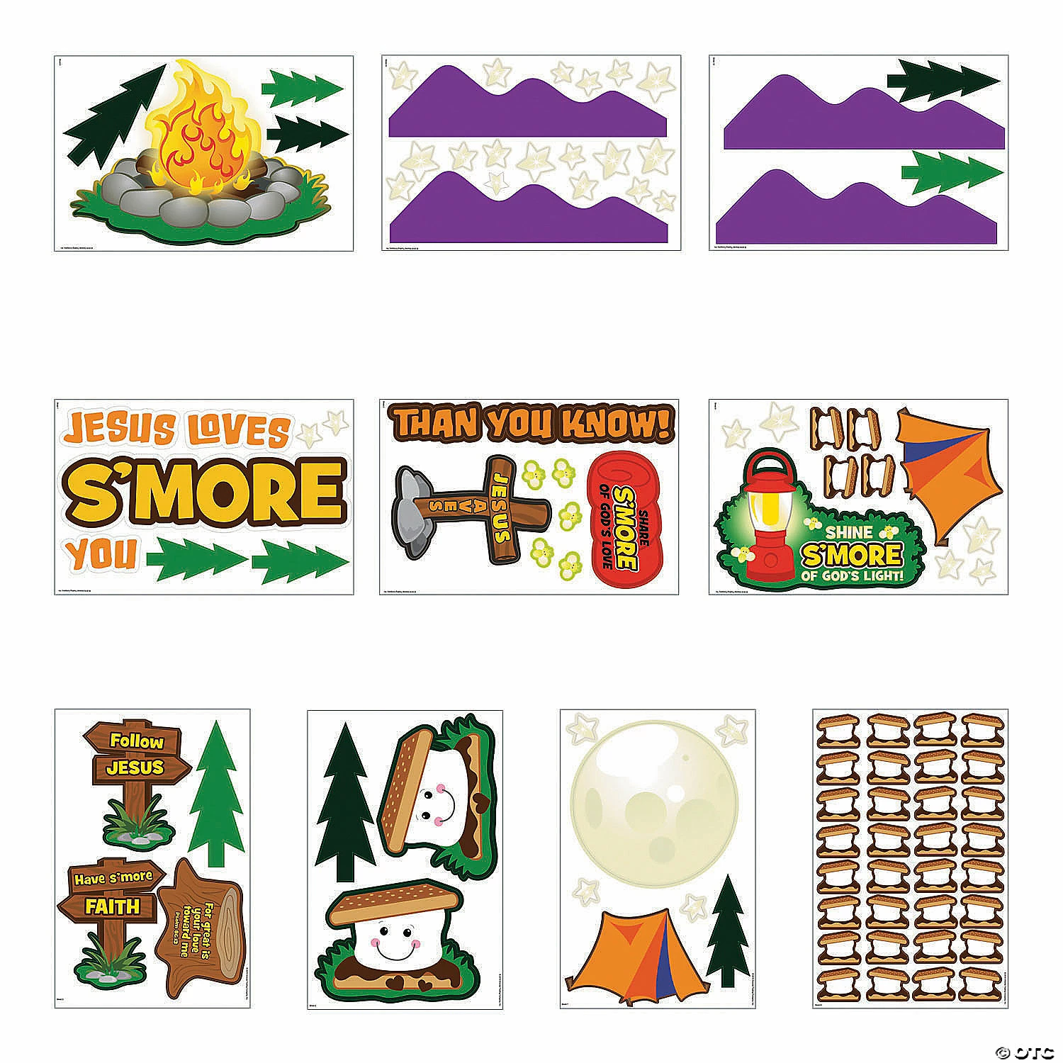 Best Sale ✨ Jesus Loves You S’More Bulletin Board Set ⭐ 4 Best Sale ✨ Jesus Loves You S’More Bulletin Board Set ⭐ - Image 2