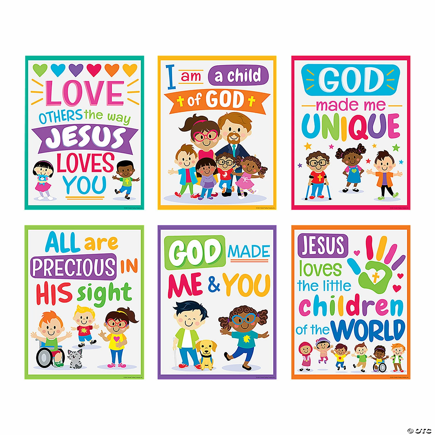 Hot Sale ๐ Kidsโ Faith & Diversity Poster Set - 6 Pc. ๐คฉ 3 Hot Sale ๐ Kidsโ Faith & Diversity Poster Set - 6 Pc. ๐คฉ