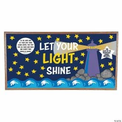 Cheap 😀 Let Your Light Shine Bulletin Board Set - 14 Pc. 😍