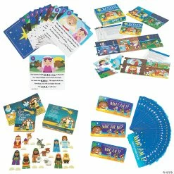 Promo ⭐ Nativity Learning Aids Classroom Kit - 4 Pc. 🎁