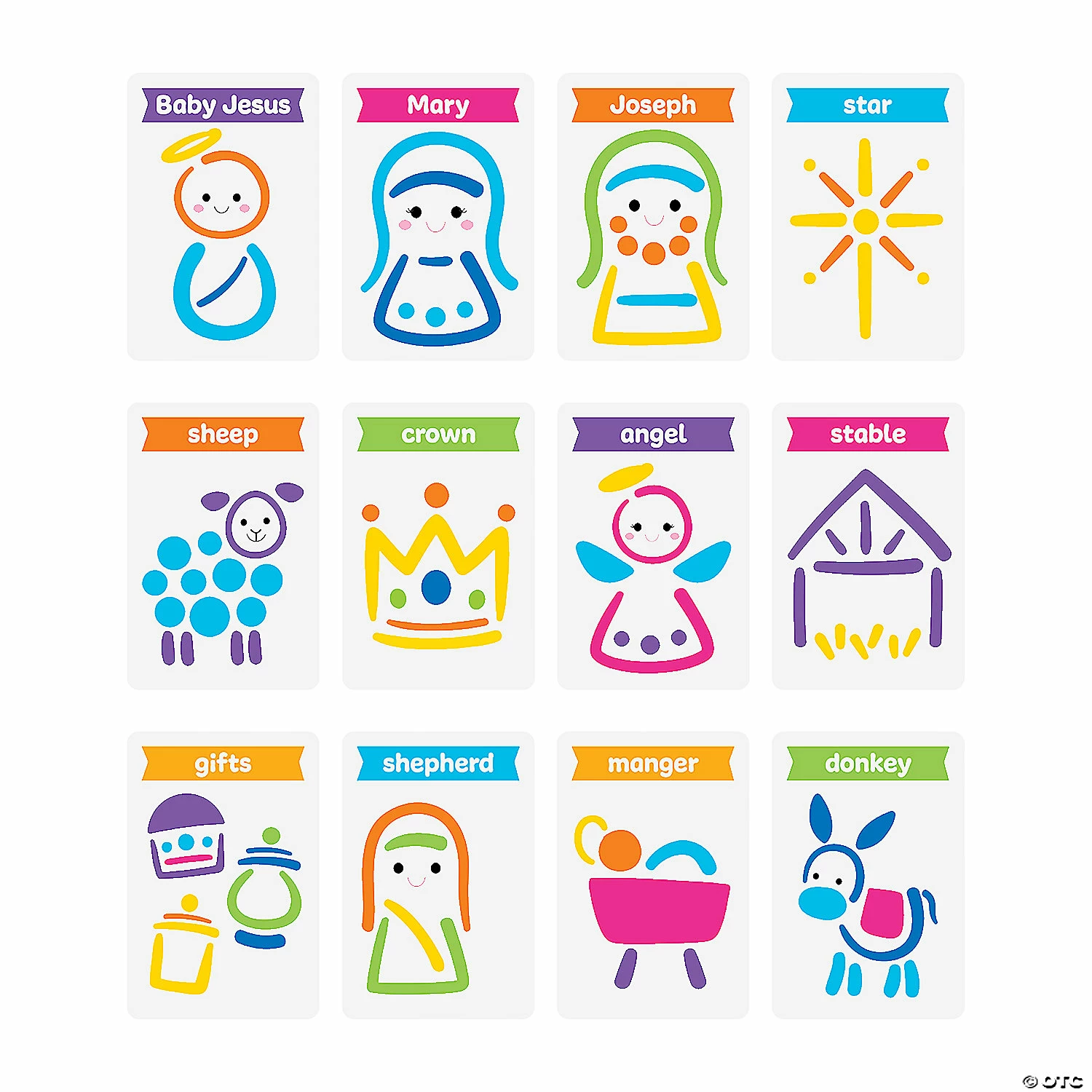 Wholesale π Nativity Make an Object Dry Erase Cards - 12 Pc. βοΈ 4 Wholesale π Nativity Make an Object Dry Erase Cards - 12 Pc. βοΈ - Image 2