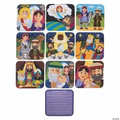 Deals ✨ Nativity Story Cards & Activity Masks 🤩 -School Supplies Store nativity story cards and activity masks13911822 a03