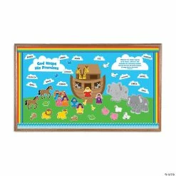 Deals ✨ Noah's Ark Bulletin Board Set - 91 Pc. 🛒