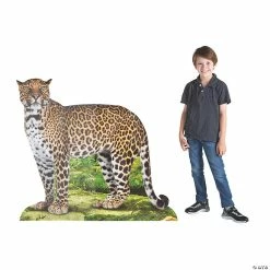 Brand new 👏 Rainforest Leopard Cardboard Stand-Up ⌛