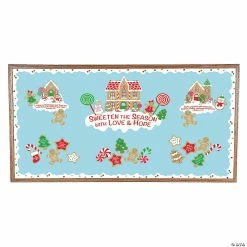 Deals ⌛ Religious Gingerbread Bulletin Board Set 🔥
