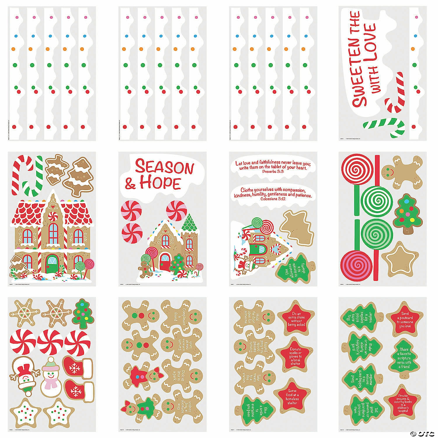 Deals ⌛ Religious Gingerbread Bulletin Board Set 🔥 4 Deals ⌛ Religious Gingerbread Bulletin Board Set 🔥 - Image 2