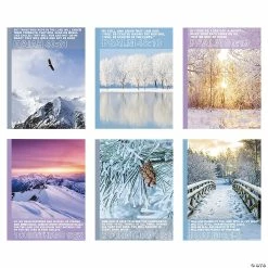 Best deal ⌛ Religious Winter Posters - 6 Pc. ✨