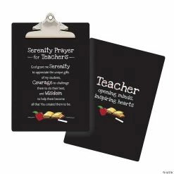 Buy ✨ Serenity Prayer for Teachers Clipboard 🤩
