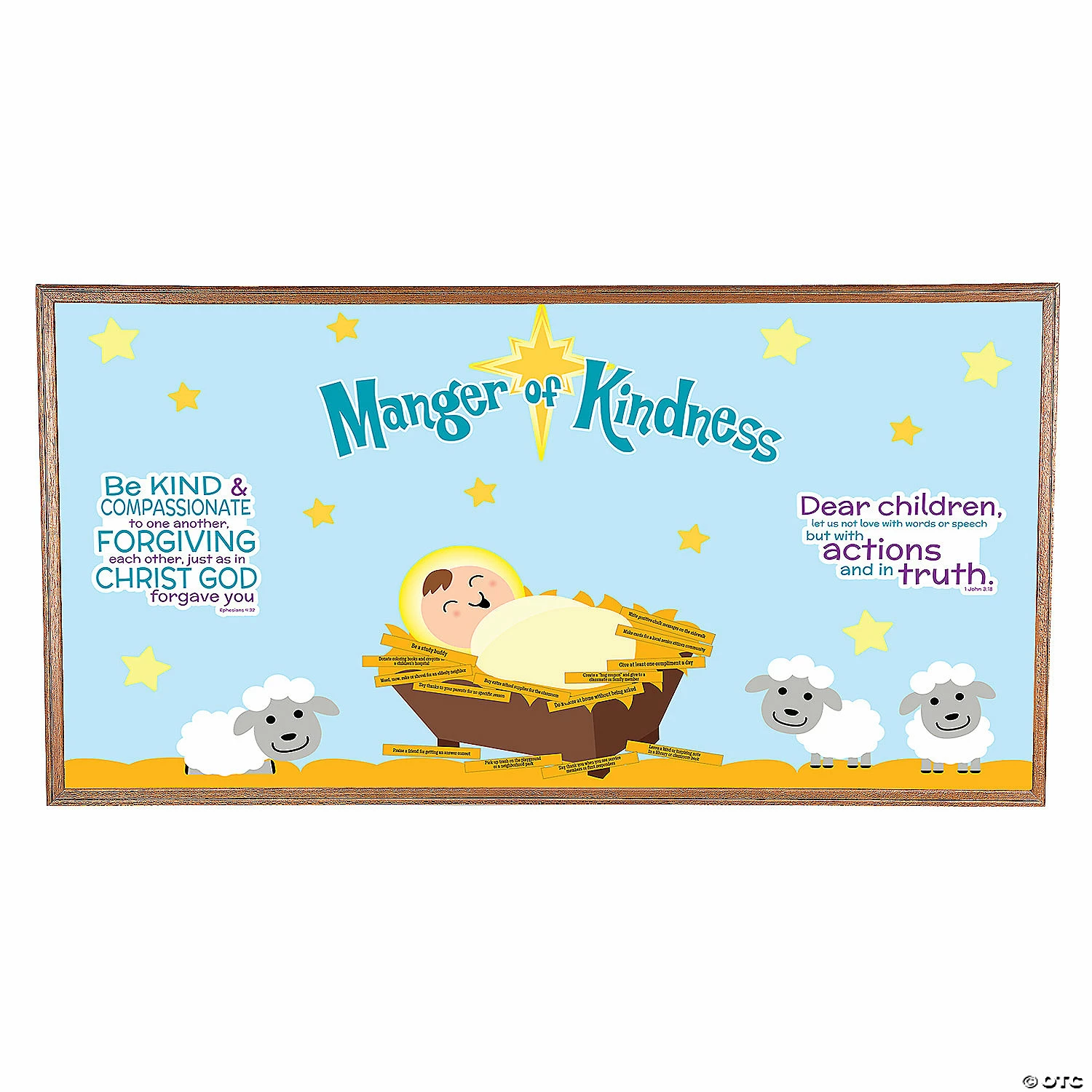 Top 10 π Share Jesus Through Acts of Kindness Bulletin Board Set - 10 Pc. β 3 Top 10 π Share Jesus Through Acts of Kindness Bulletin Board Set - 10 Pc. β