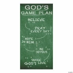 Deals ✔️ Sports VBS Chalkboard Plastic Door Banner ✔️