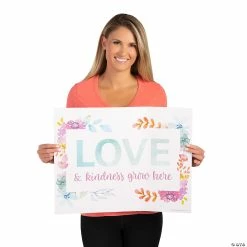 Deals 🤩 Spring Watercolor Poster Set - 6 Pc. 🔔 -School Supplies Store spring watercolor poster set 6 pc 14097188 a01 1