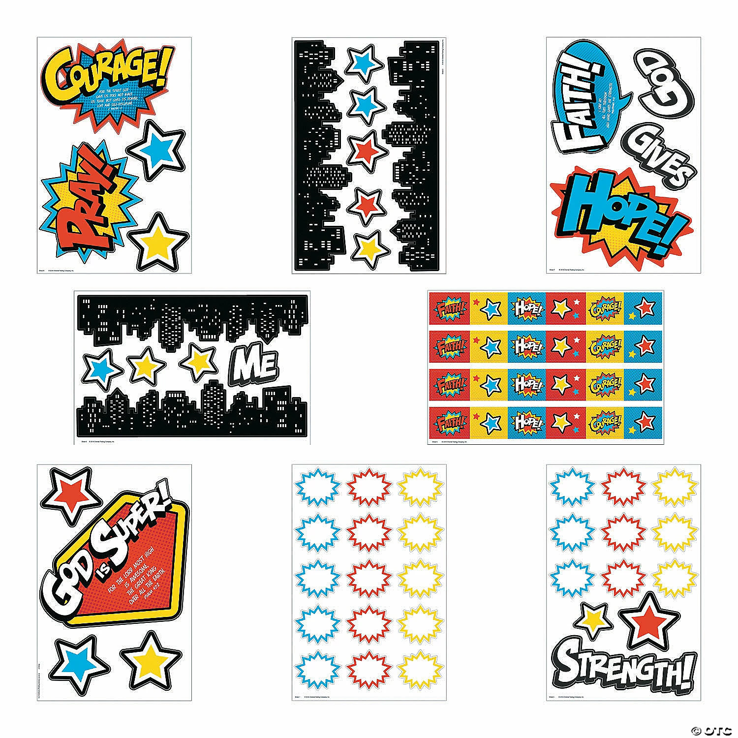 Cheap 💯 Superhero VBS Bulletin Board Set ❤️ 4 Cheap 💯 Superhero VBS Bulletin Board Set ❤️ - Image 2