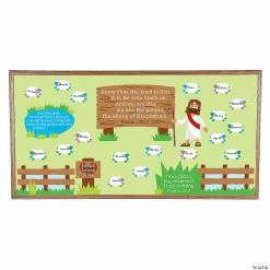 Hot Sale ๐ The Lord is My Shepherd Bulletin Board Set - 42 Pc. ๐