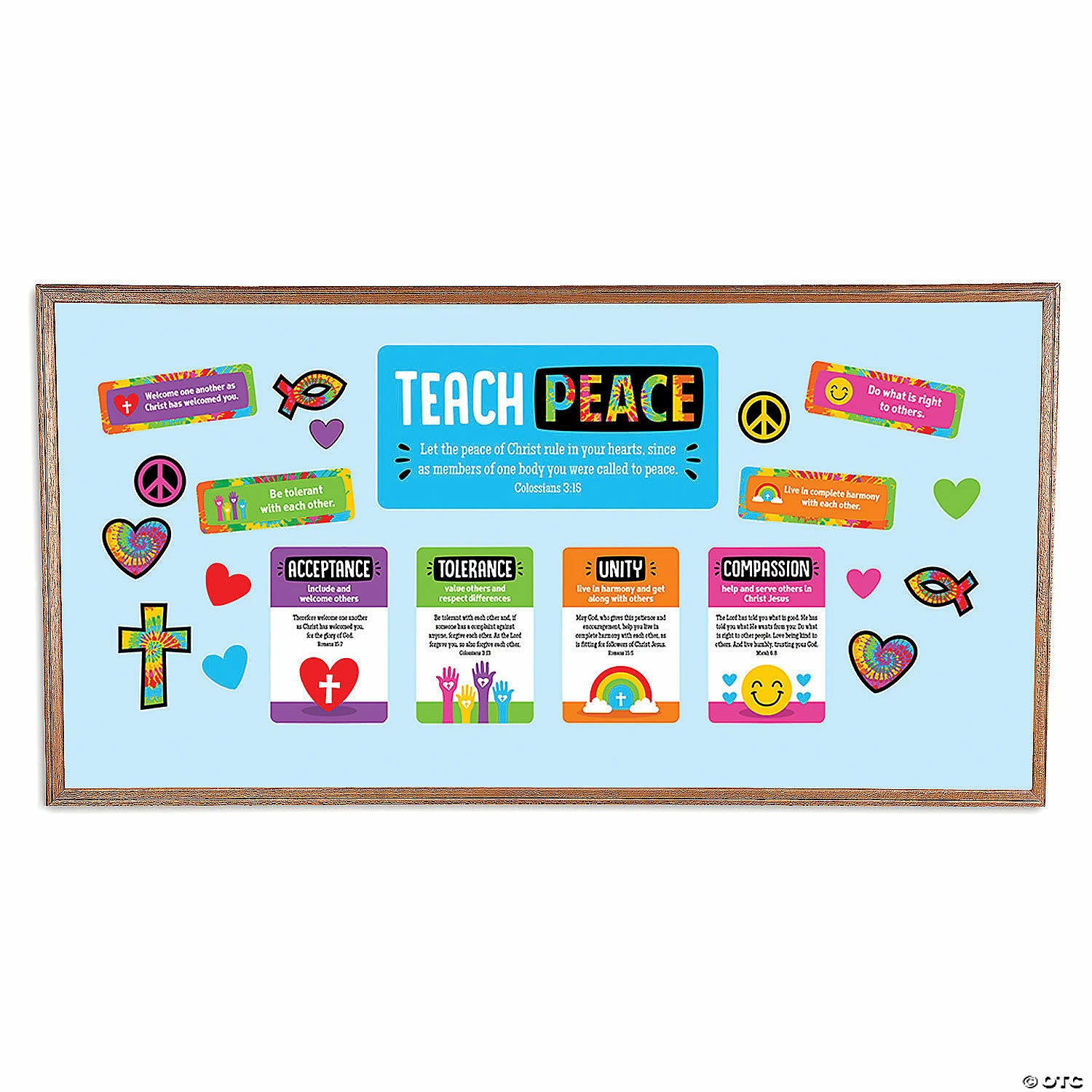 Best Sale ๐ Tie-Dye Teach Peace Classroom Decorating Kit- 3 Pc. โค๏ธ 3 Best Sale ๐ Tie-Dye Teach Peace Classroom Decorating Kit- 3 Pc. โค๏ธ