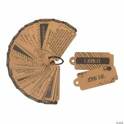 New 🔔  Top 50 Bible Verses on a Ring - 12 Pc. 🧨